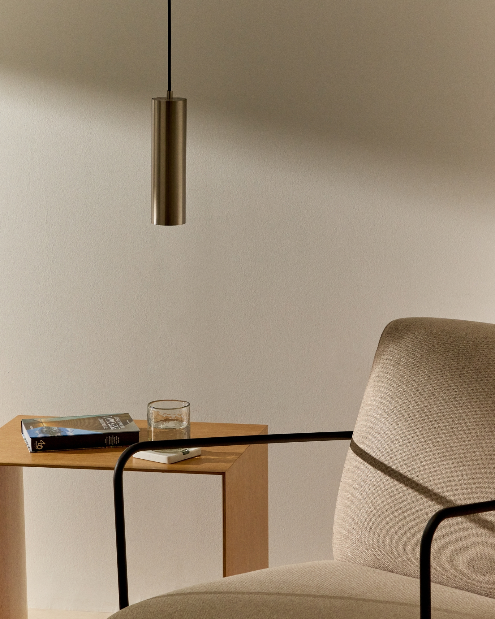 Подвесной светильник Andia из алюминия с серебристой окраской La Forma (ex Julia Grup)