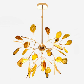 Подвесная люстра AGATE D76 Yellow by ImperiumLoft