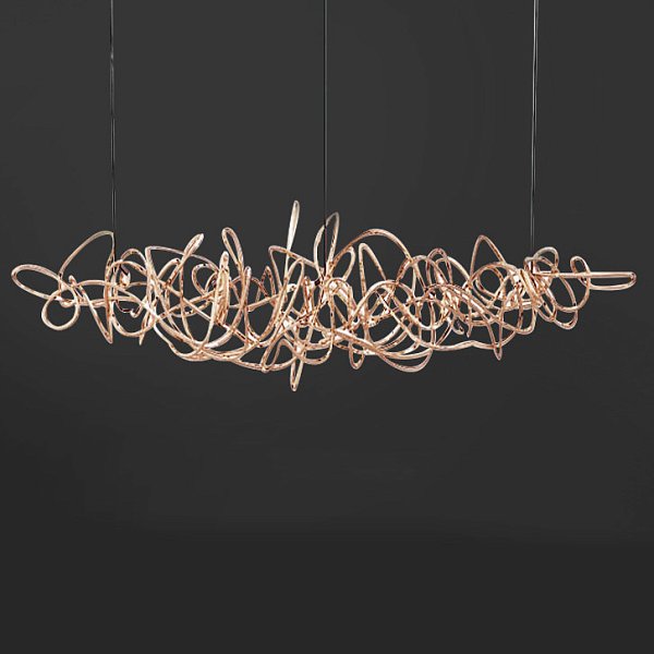Подвесной светильник COUNTESS L135 Rose Gold by ImperiumLoft