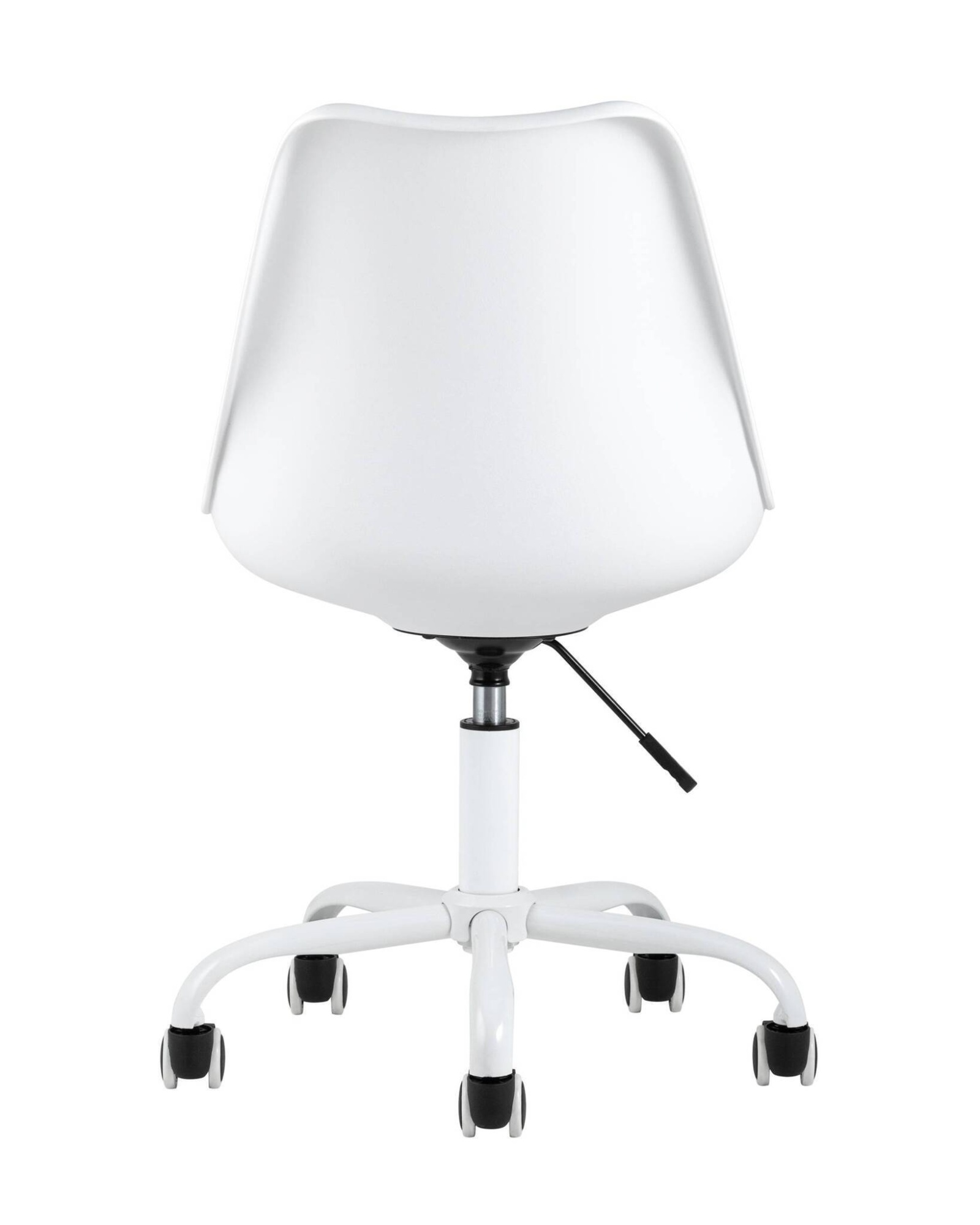 Стул офисный Blok пластиковый белый Stool Group