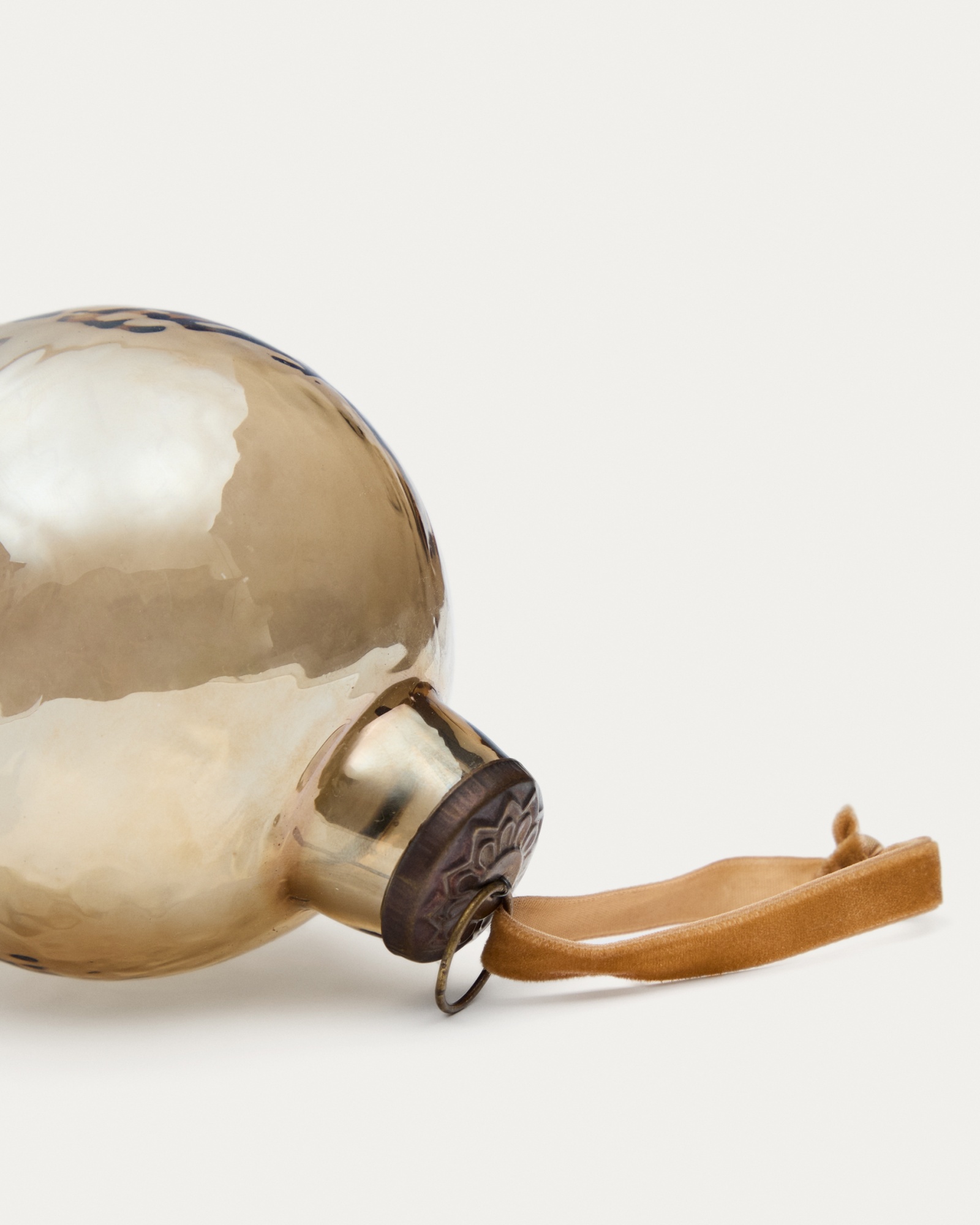 Набор из 2 рождественских шаров Piril из коричневого переработанного стекла, Ø 10 см La Forma (ex Julia Grup)