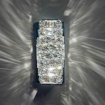 Настенный светильник CARE WALL H26 Chrome by ImperiumLoft