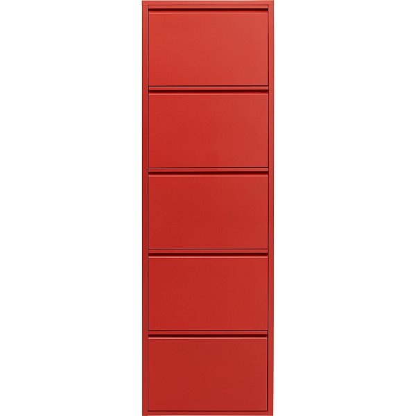 Полка для обуви Caruso 5 Red (MO) KARE 71082