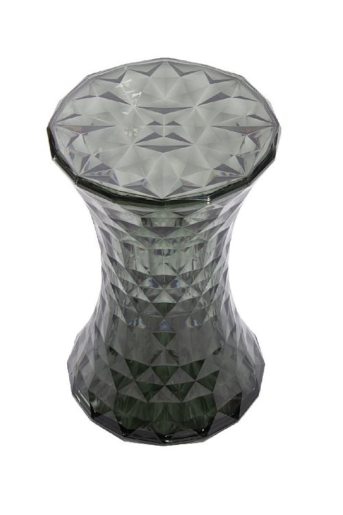 Стул-пуф Stone прозрачный серый Bradex Home FR 0055