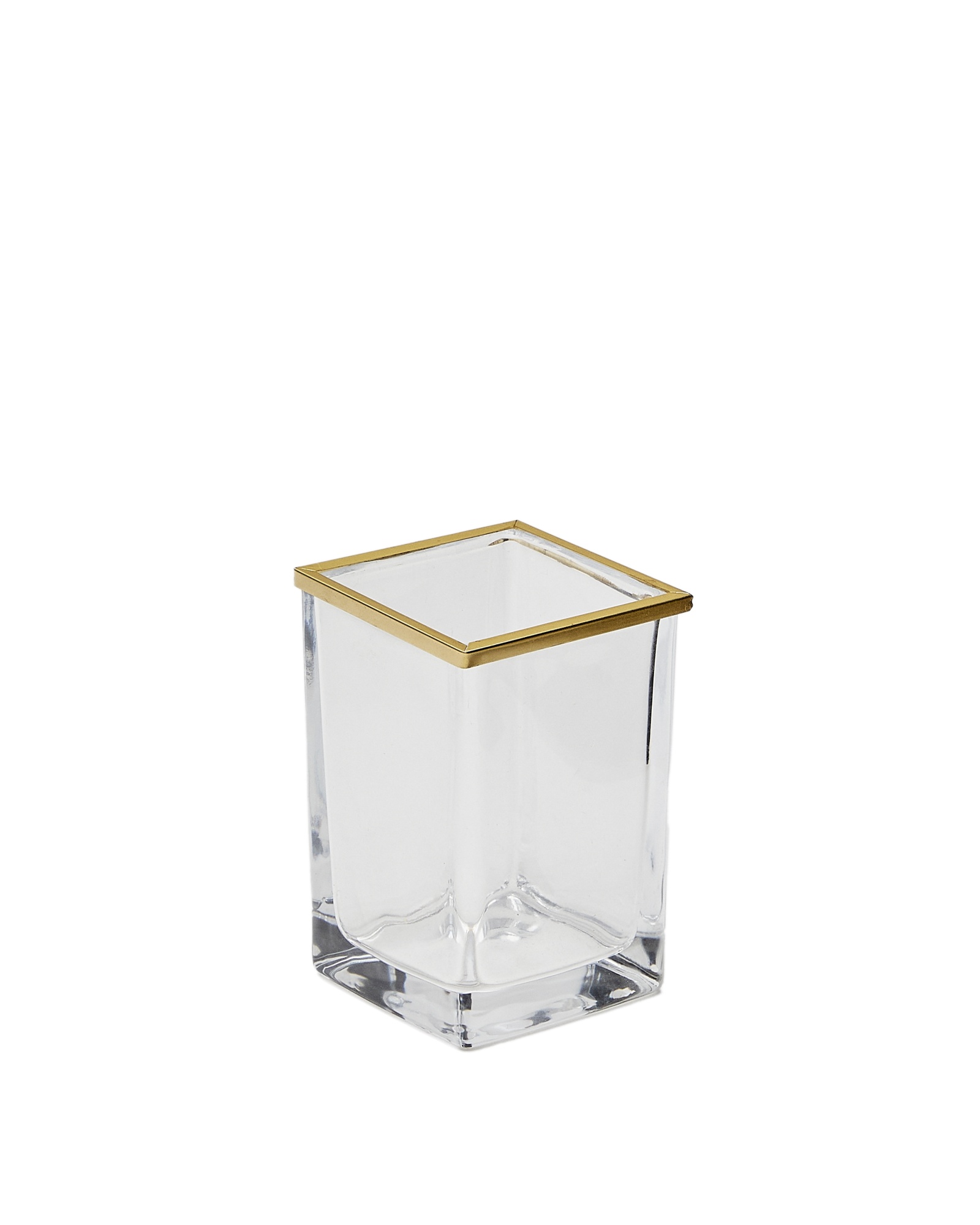 Soanet Держатель для зубных щеток из стекла и металла золотистый La Forma (ex Julia Grup)