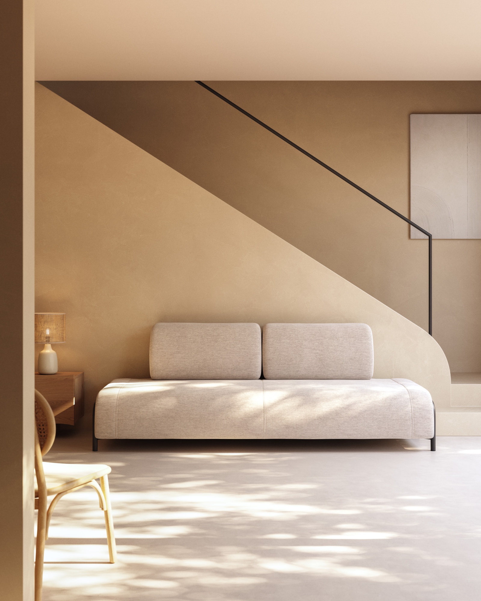 Модуль 3-х местного дивана Compo бежевый La Forma (ex Julia Grup)