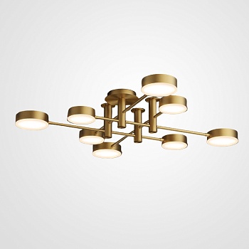 Потолочная люстра BERTA A L8 by ImperiumLoft