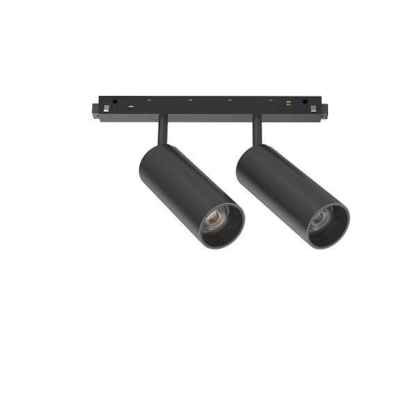 Потолочный трековый светильник Ideal Lux EGO TRACK DOUBLE 24W 3000K ON-OFF BK 257662