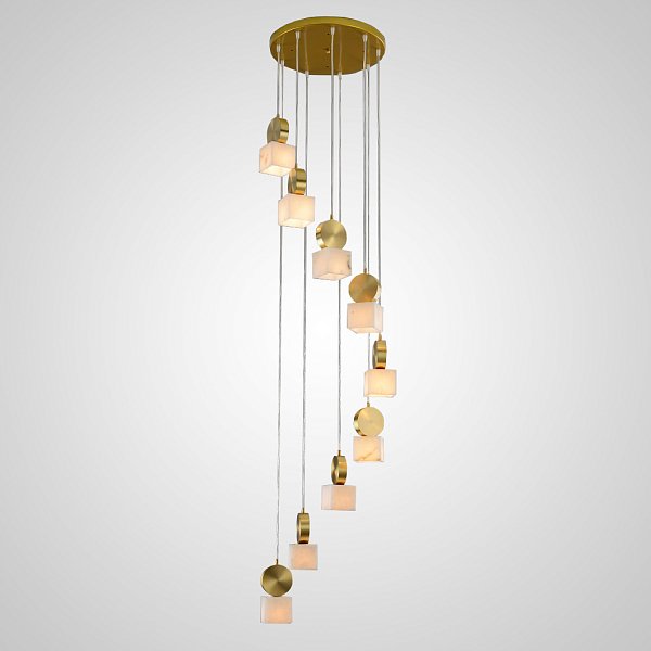 Подвесной светильник BRIXEN L9 Gold by ImperiumLoft