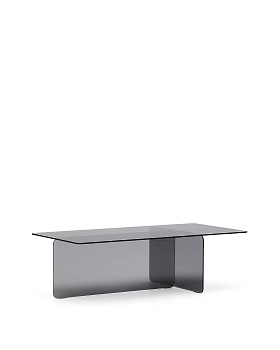 Журнальный столик Zaren из серого закаленного стекла, 120 x 60 см La Forma (ex Julia Grup)