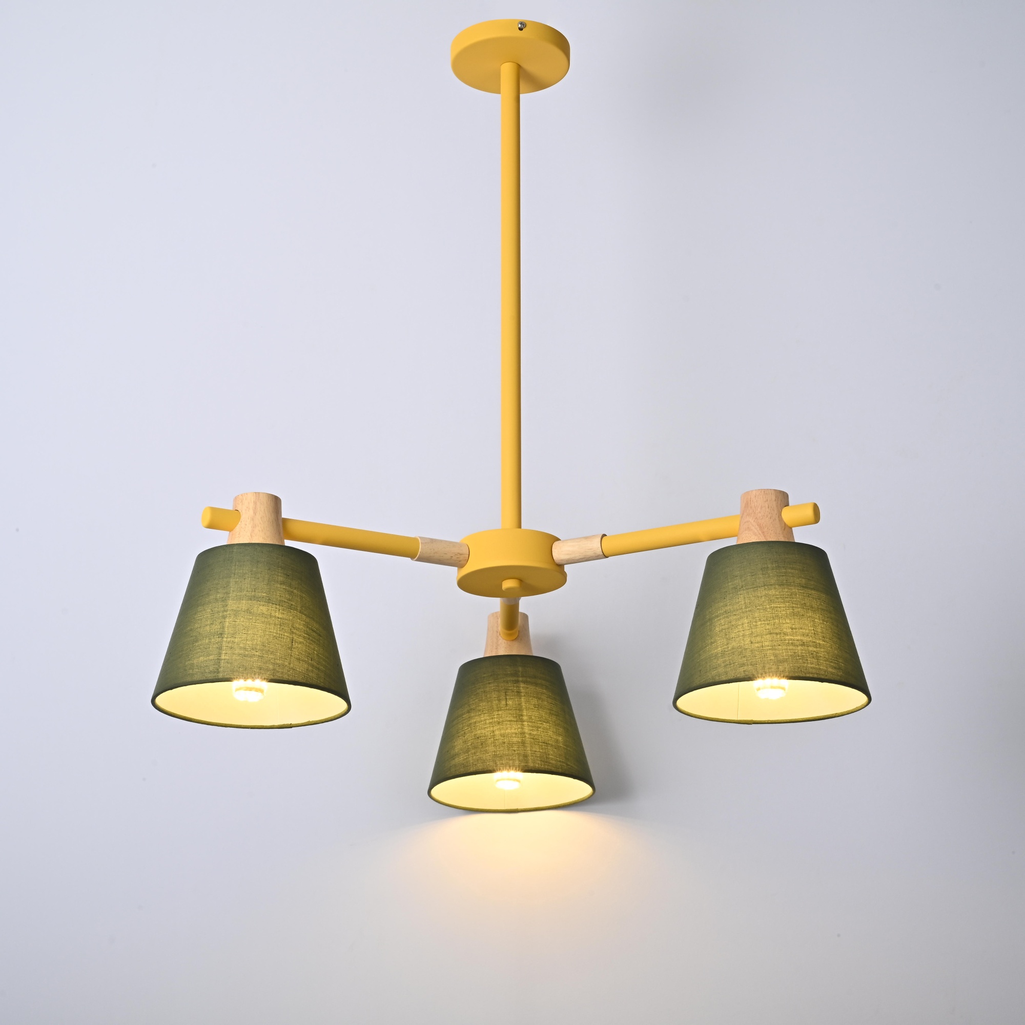 Потолочная Люстра На Штанге Natura A Green 3 By Imperiumloft