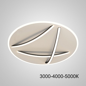 Потолочный светильник HAFTOR D60 Black Трехцветный свет by ImperiumLoft