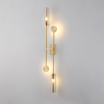 Настенный светильник ANDREAS Brass Grey by ImperiumLoft