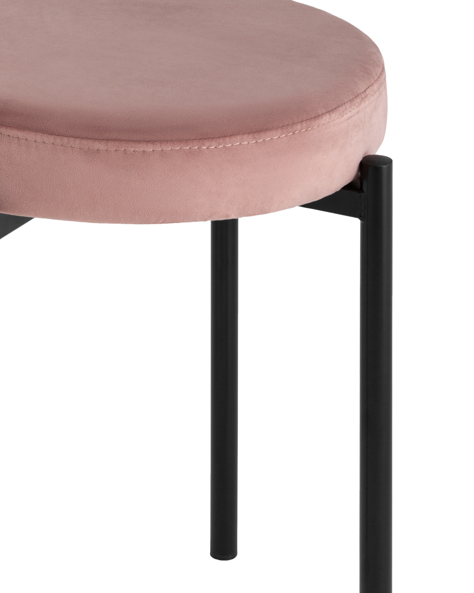 Табурет Рио велюр пыльно-розовый Stool Group