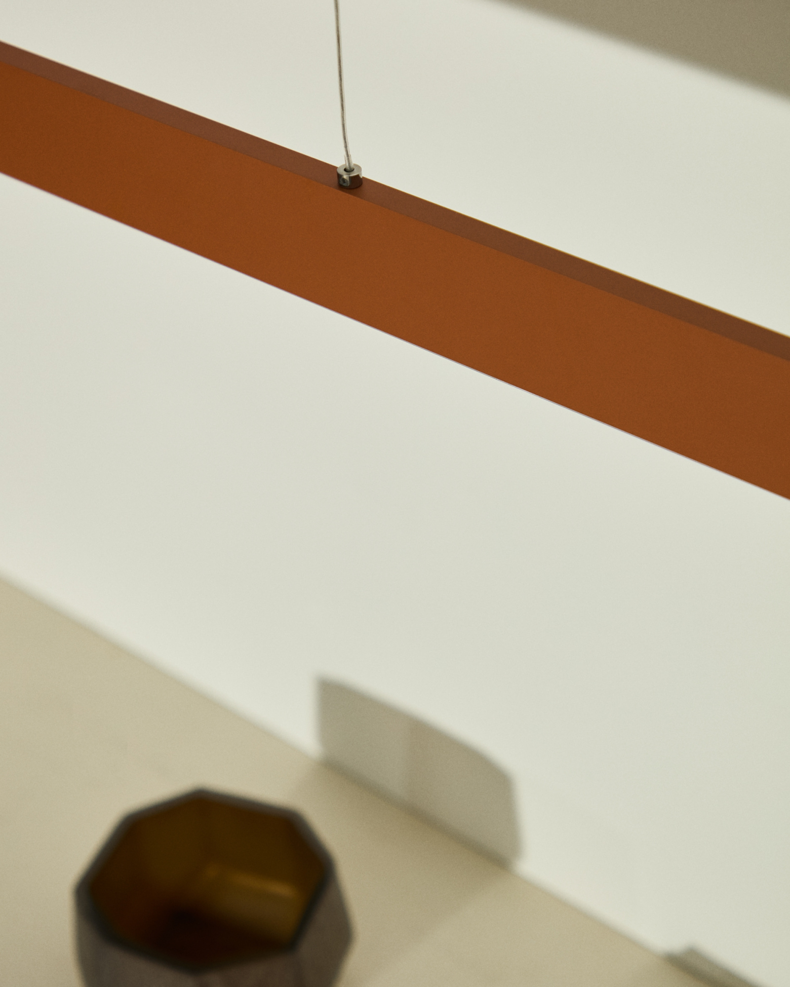 Подвесной светильник Boadella из алюминия с терракотовой отделкой La Forma (ex Julia Grup)