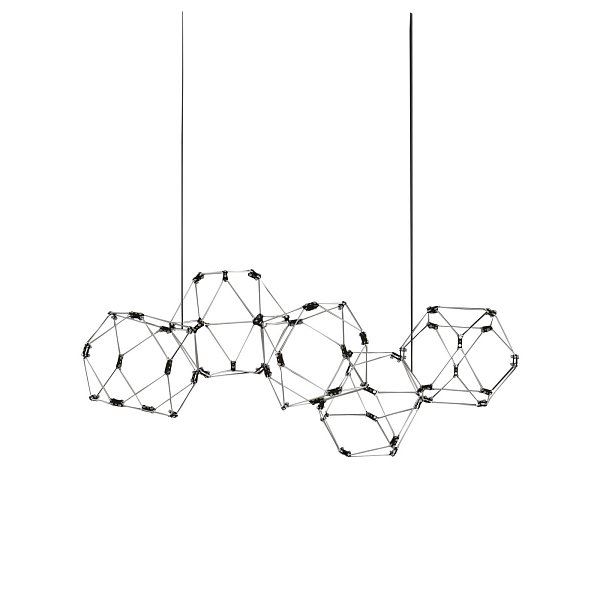 Люстра Delight Collection Lucciola 5A chrome