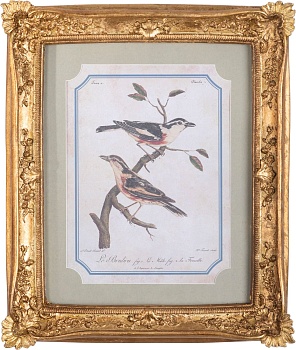 Панно настенное Птицы, под старину Glasar 28-707