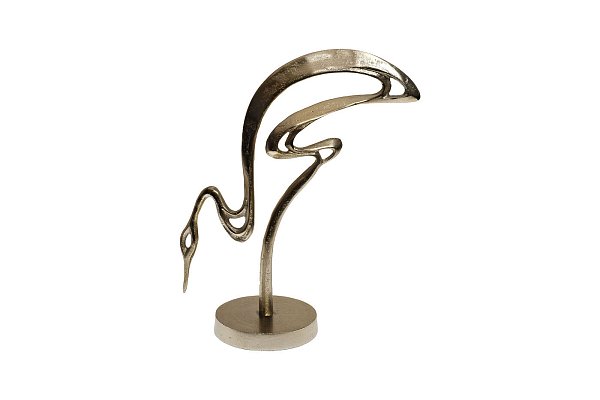 Статуэтка "Цапля" цвет шампань Garda Decor 71PN-0601A-CH