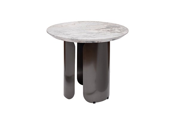 Столик журнальный мраморный серый Garda Decor 57EL-79702