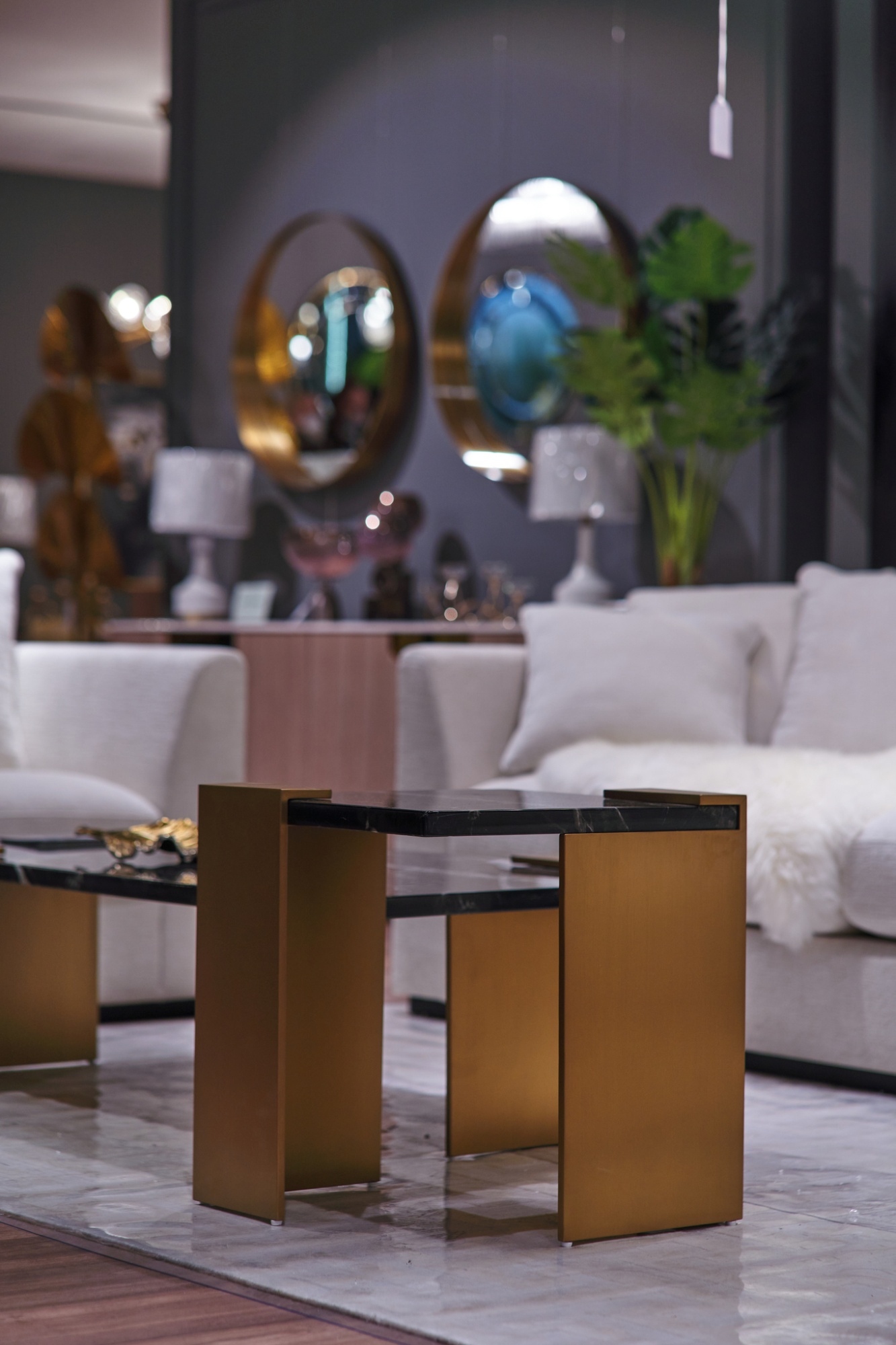 Столик журнальный Nero Garda Decor 33FS-ET1470-BBS