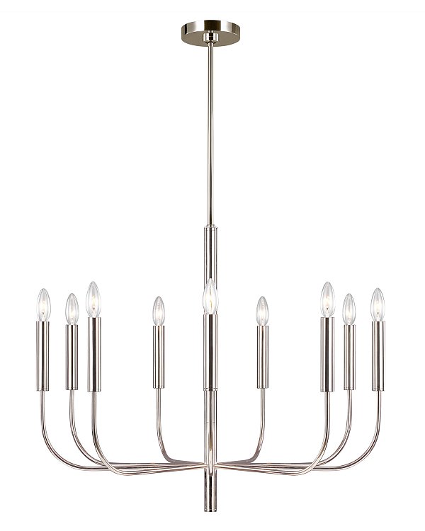Большая серебряная люстра Уорвик Louvre Home JJ11161-9DA