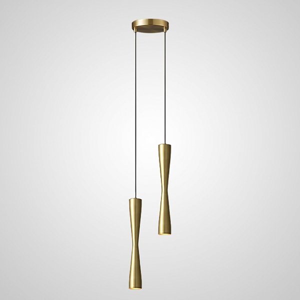 Подвесной светильник ORVIN DUO Brass by ImperiumLoft