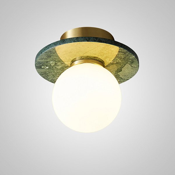 Потолочный светильник NESO D18 Green by ImperiumLoft