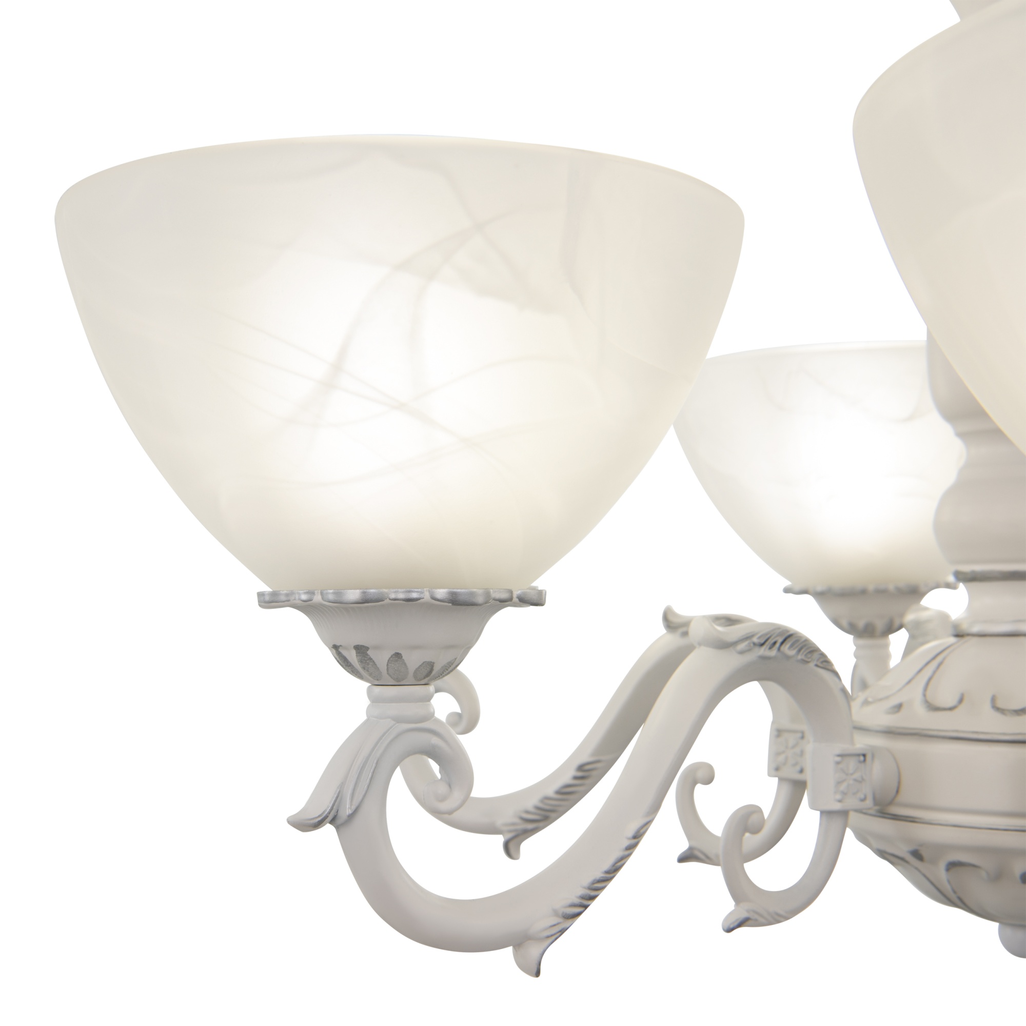 Люстра с плафонами 340518/6 WT+SL Arte Milano