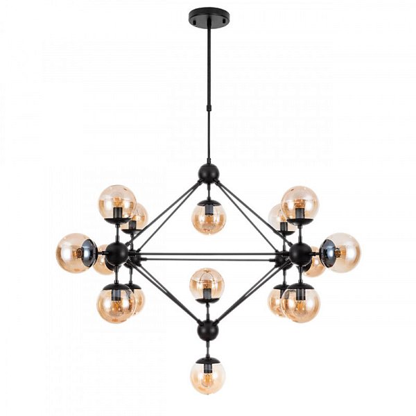 Люстра на штанге ARTE Lamp A1664SP-15BK