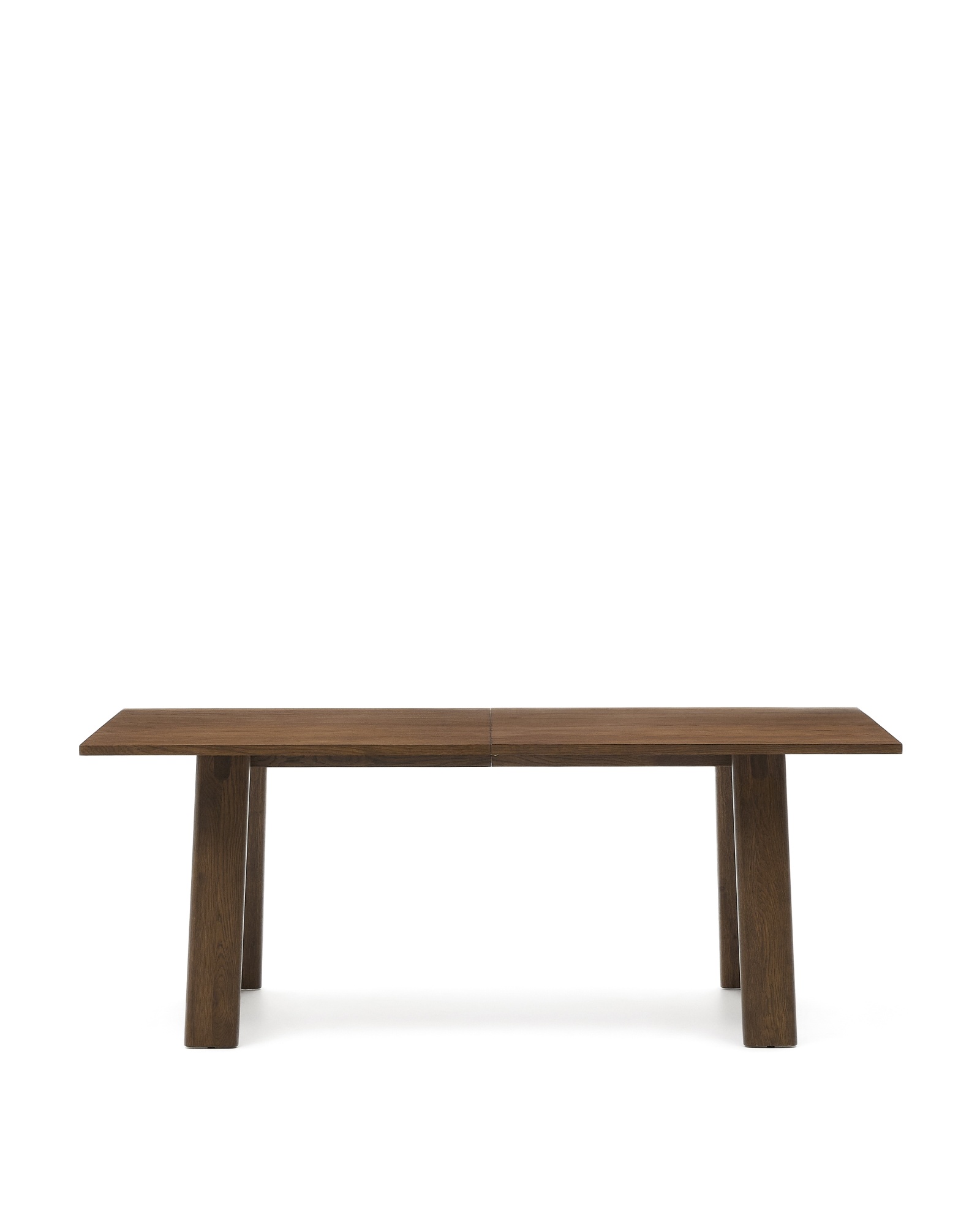 Arlen Раздвижной стол из массива дуба и шпона с отделкой ореха 200(250) 95 см La Forma (ex Julia Grup)