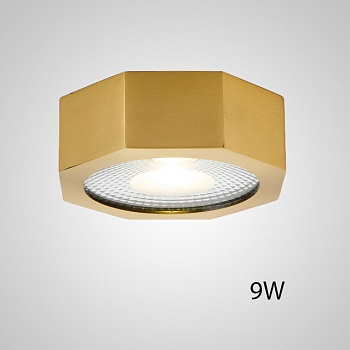 Точечный светильник MAUD D10 Brass 9W by ImperiumLoft