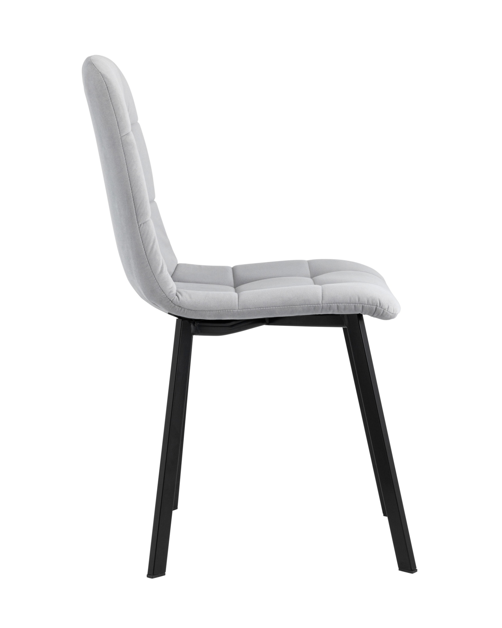 Стул Oliver велюр светло-серый Stool Group