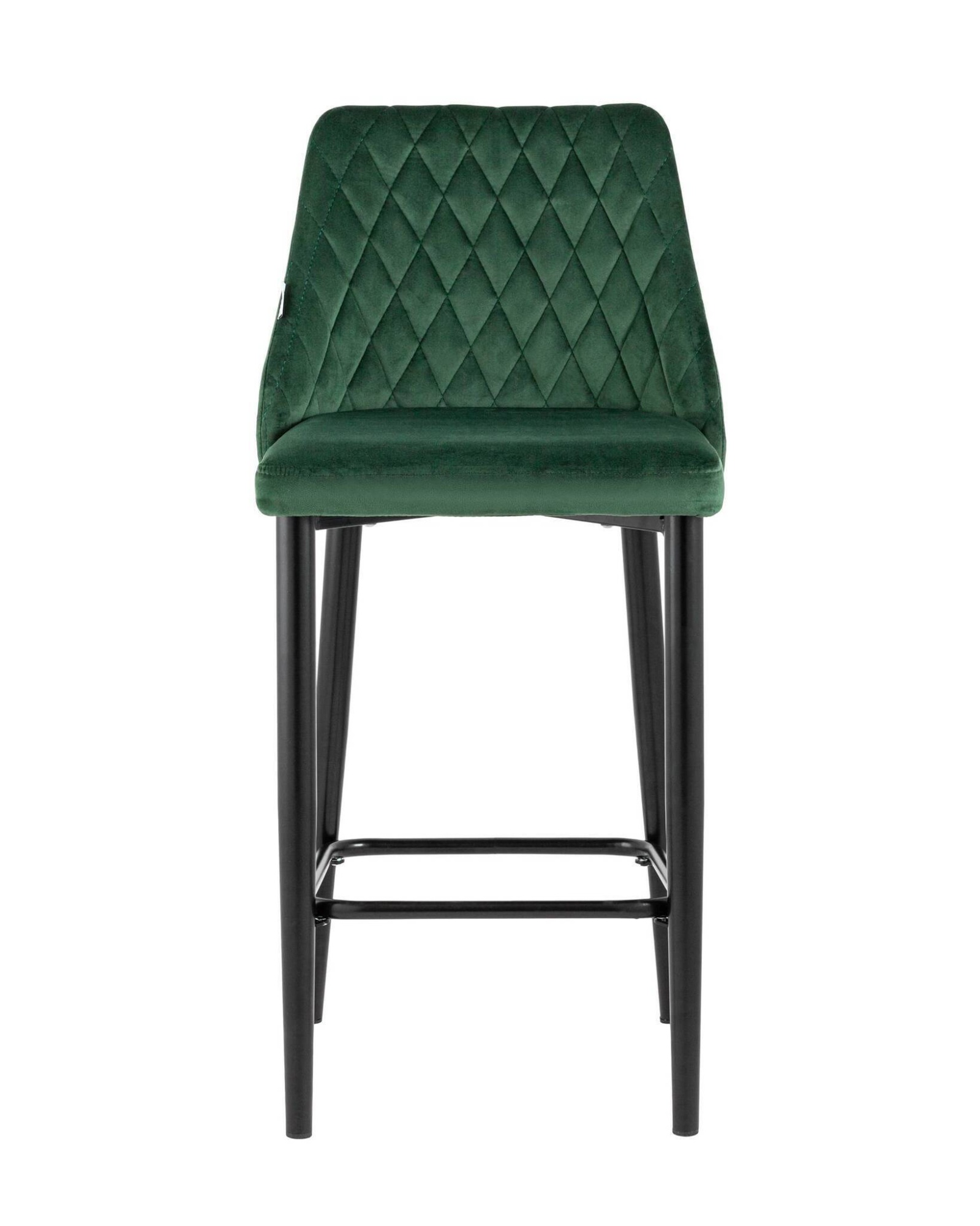 Стул полубарный Диего велюр зеленый Stool Group