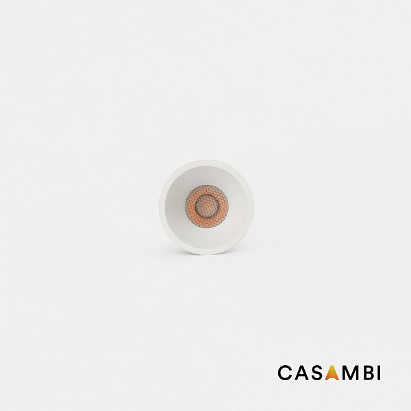 Tulipa Белый встраиваемый точечный светильник 10Вт 24° 2700K CRI90 Casambi Faro