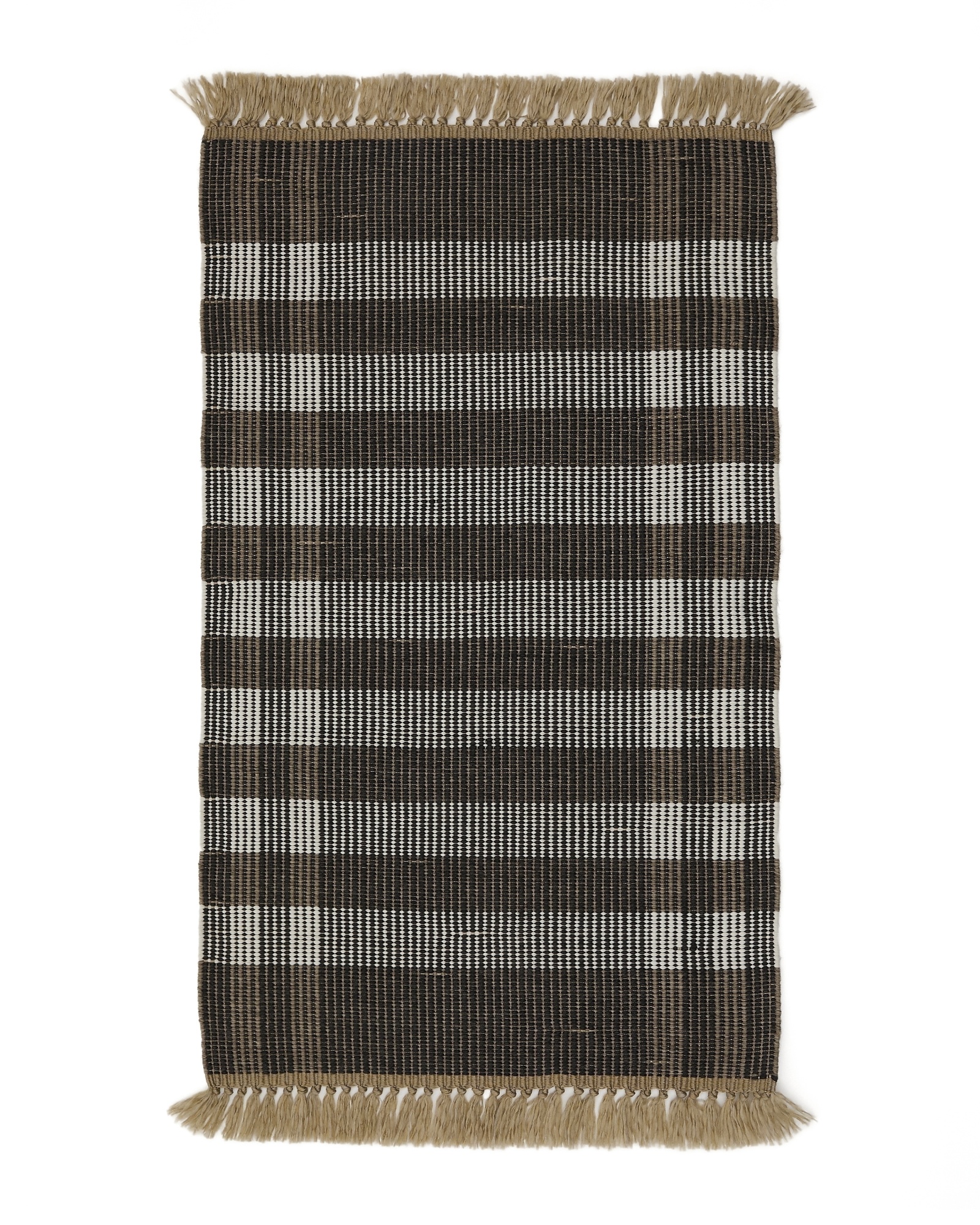 Коврик Barani из полипропилена коричневого и чёрного цвета 60 x 90 см La Forma (ex Julia Grup)