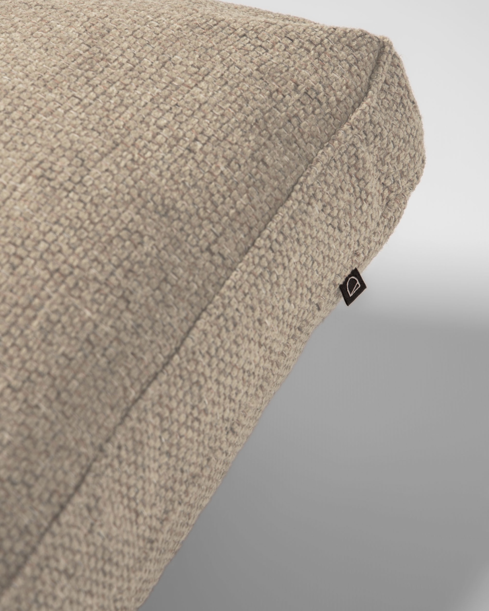 Подушка диванная Blok 60 x 50 см бежевая La Forma (ex Julia Grup)