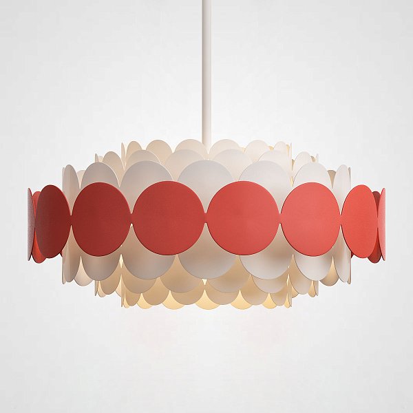 Люстра На Штанге Asola D60 Red By Imperiumloft By Imperiumloft