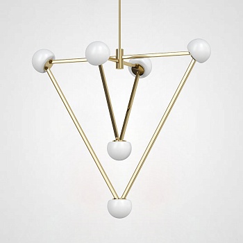 Подвесной светильник DUCHESS L6 Brass by ImperiumLoft