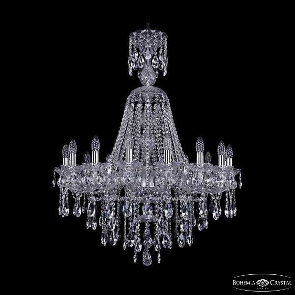 Люстра хрустальная 1415/16/300/XL-108 Ni