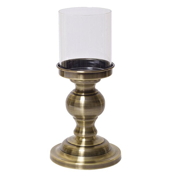 Подсвечник металлический, цвет бронзовый Garda Decor 2K10178BR
