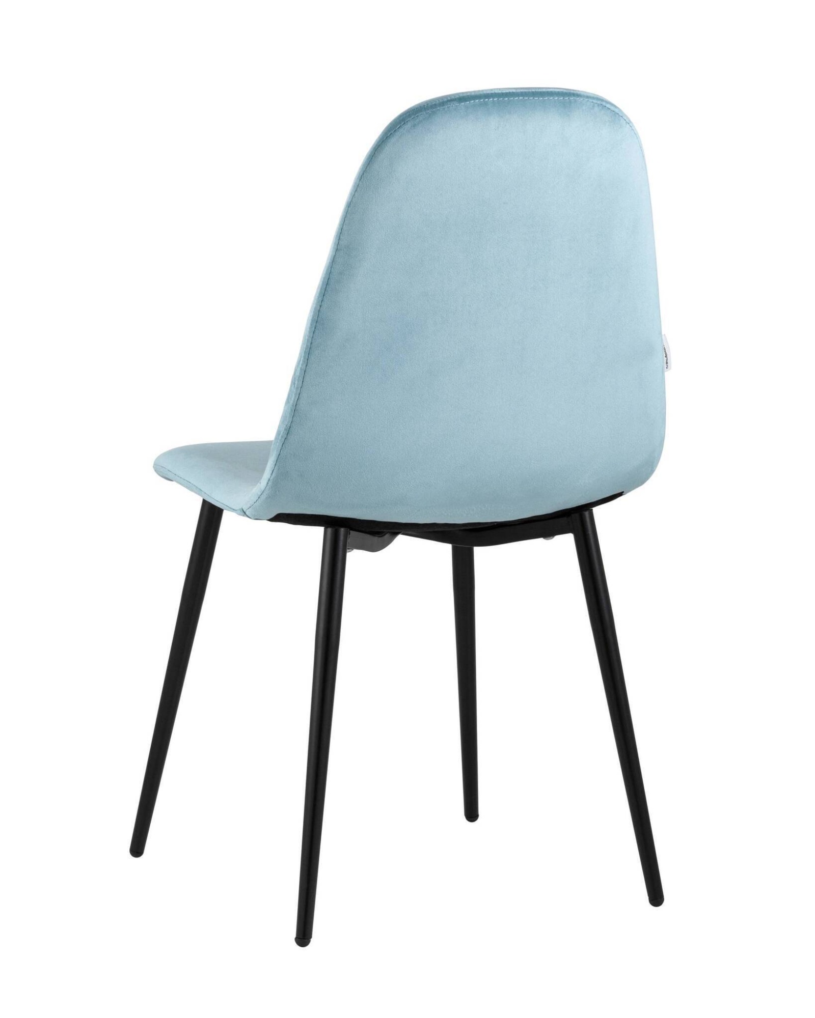 Стул Норман велюр пыльно-голубой Stool Group