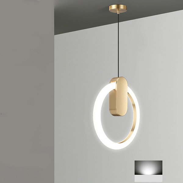 Подвесной светильник GINA D30 Brass 4000К by ImperiumLoft