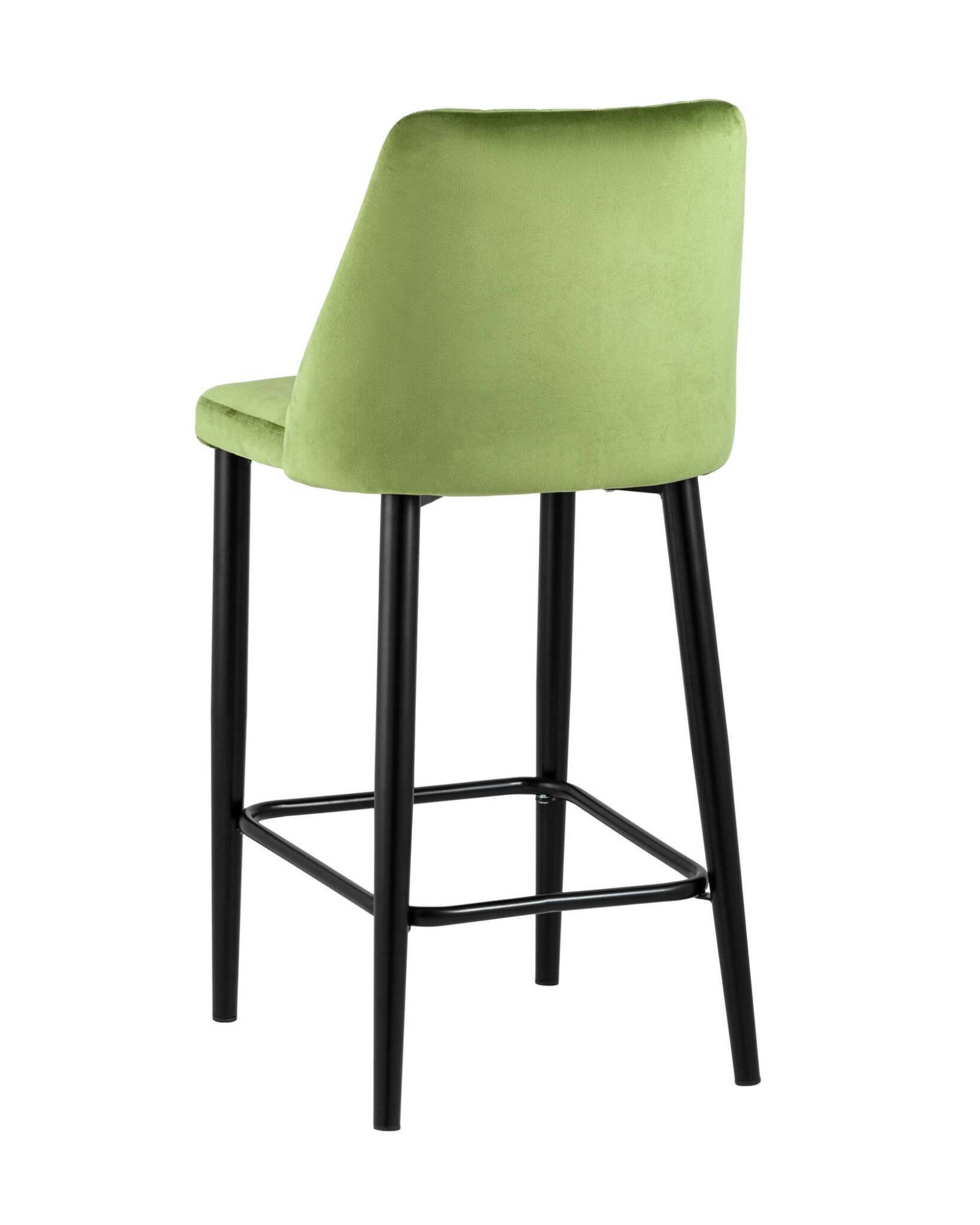 Стул полубарный Диего велюр травяной Stool Group