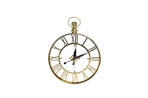 Часы настенные круглые (золото) Garda Decor 79MAL-5728-68G