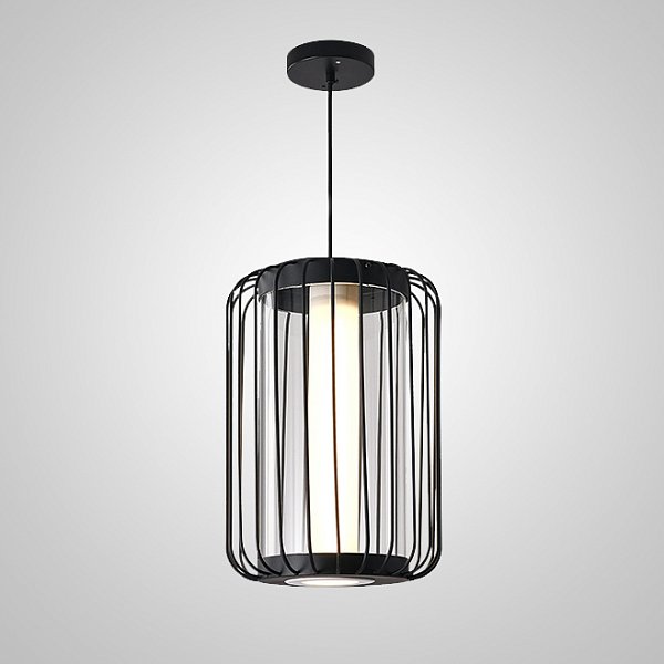 Подвесной светильник MIGHT D25 Black by ImperiumLoft