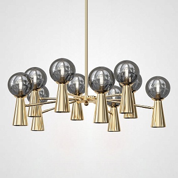 Потолочная люстра ABELINA L20 Gold Grey by ImperiumLoft