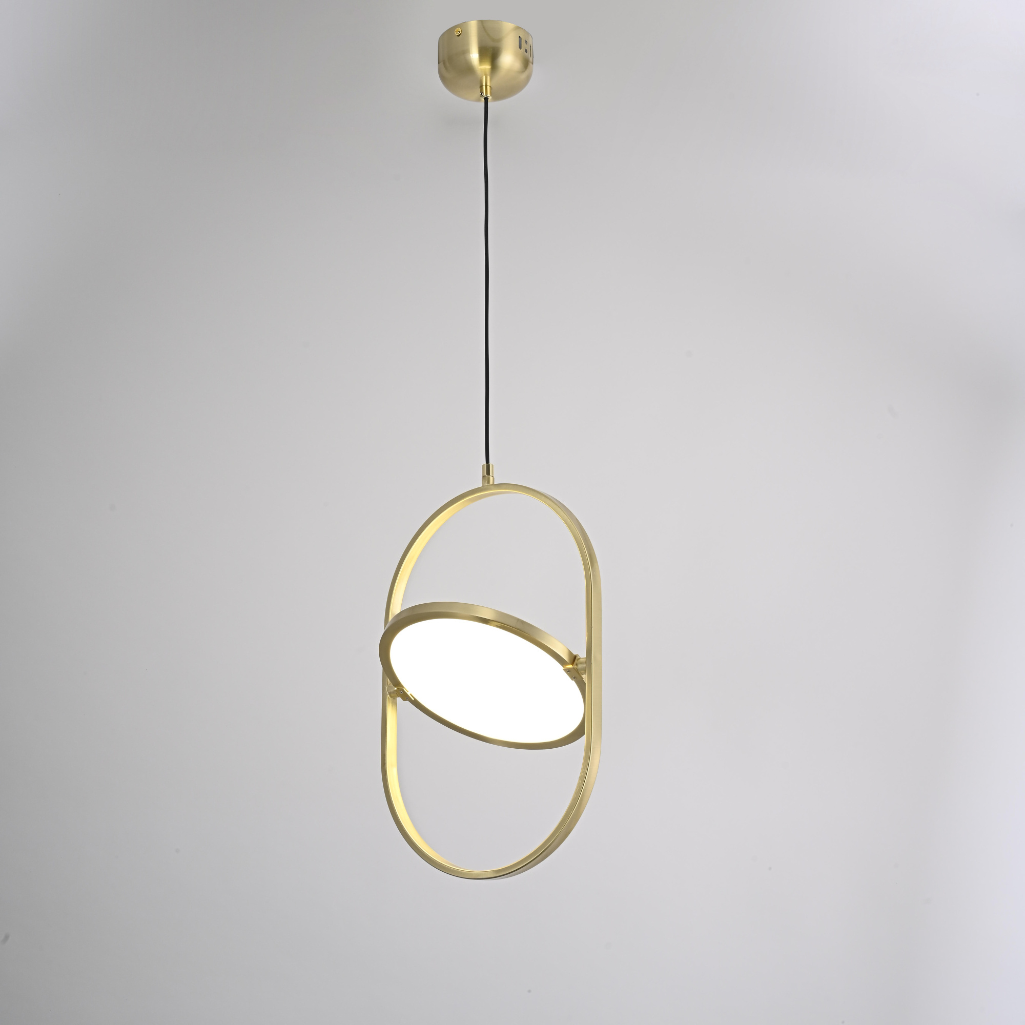 Подвесной светильник ARVET вертикальный Золото by ImperiumLoft