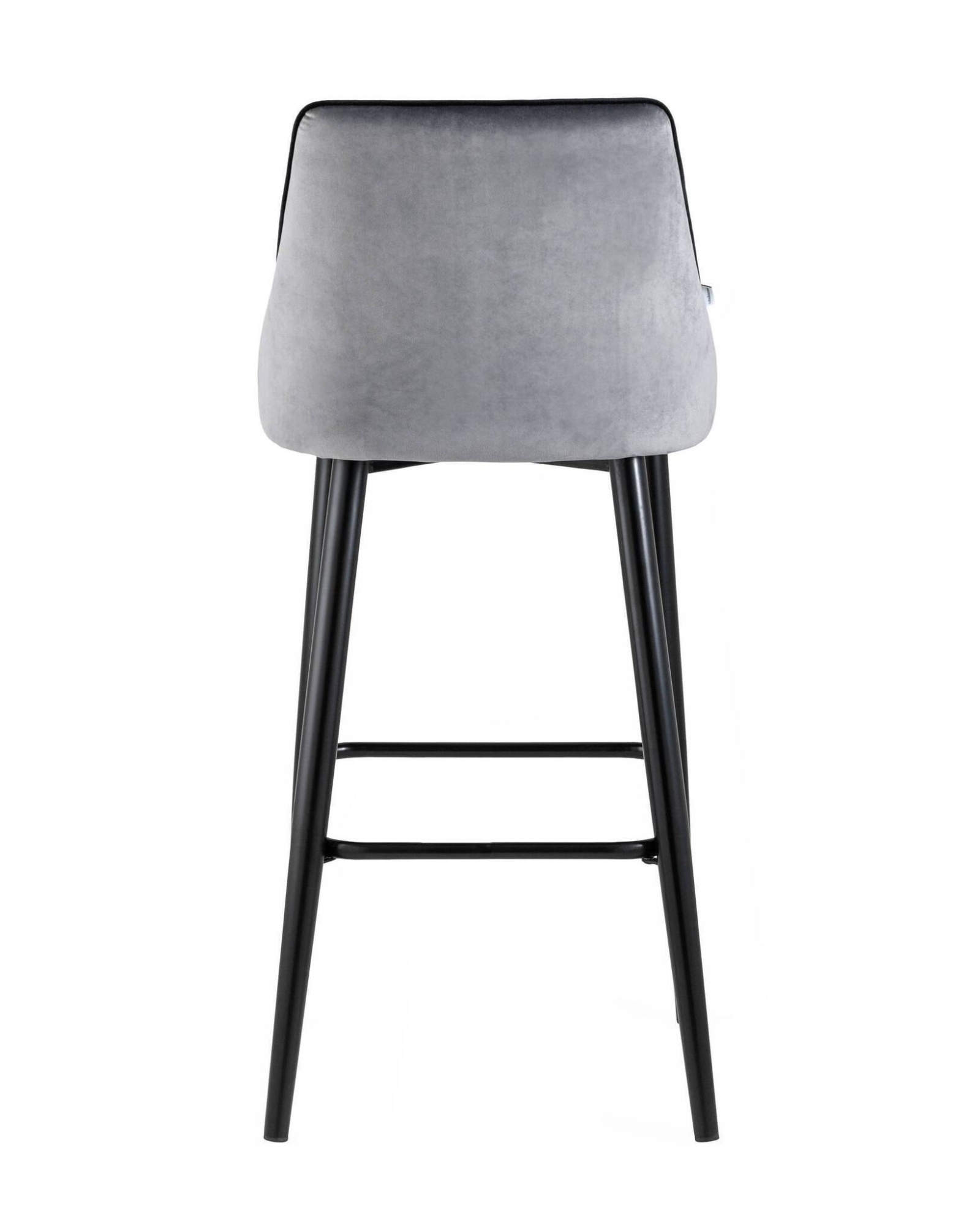 Стул барный Коби велюр серый Stool Group