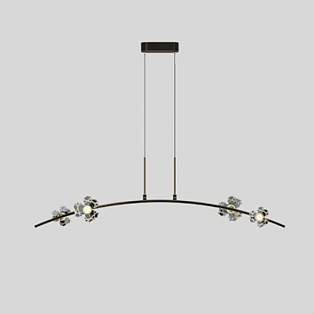 Подвесной светильник CAMILIA ARC L100 Black by ImperiumLoft