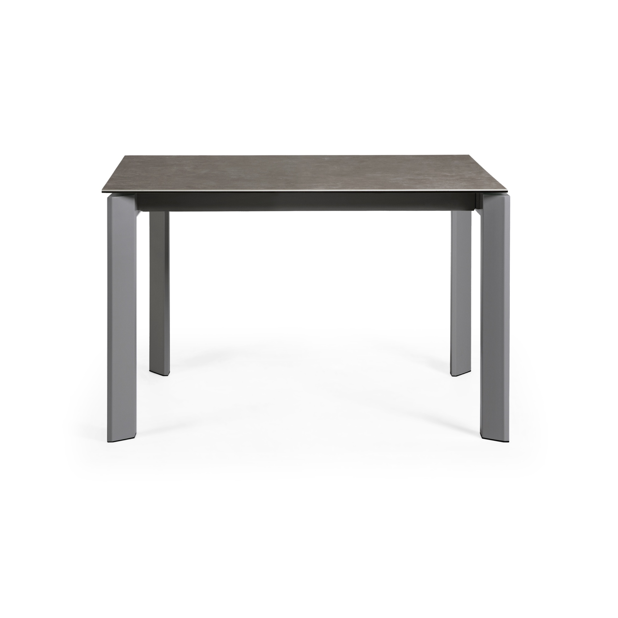 Стол Atta 120 (180) x80 антрацит керамика Vulcano Ash La Forma (ex Julia Grup)